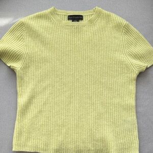 House of Harlow 1960 Light Green Cashmere Top Size M